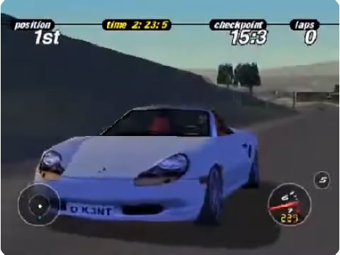 Porsche Challenge（プレイステーション・PS1）の動画を楽しもう♪